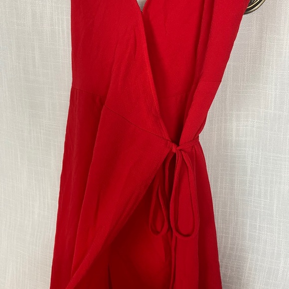 Show Me Your Mumu meghan red wrap dress small - Picture 6 of 10
